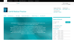 Desktop Screenshot of fairhill.gpsurgery.net