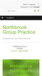 Mobile Screenshot of northbrook.gpsurgery.net