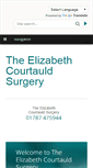 Mobile Screenshot of elizabethcourtauld.gpsurgery.net