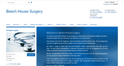 Desktop Screenshot of beechhouse.gpsurgery.net
