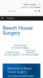 Mobile Screenshot of beechhouse.gpsurgery.net