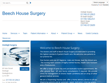 Tablet Screenshot of beechhouse.gpsurgery.net