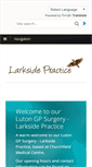 Mobile Screenshot of larkside.gpsurgery.net
