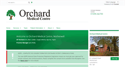 Desktop Screenshot of orchardmedical.gpsurgery.net