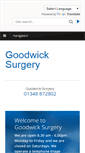 Mobile Screenshot of goodwick.gpsurgery.net