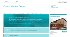 Desktop Screenshot of creechmc.gpsurgery.net