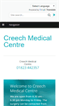 Mobile Screenshot of creechmc.gpsurgery.net