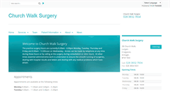 Desktop Screenshot of churchwalk.gpsurgery.net