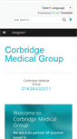 Mobile Screenshot of corbridge.gpsurgery.net