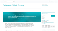 Desktop Screenshot of gelligaer-gilfach.gpsurgery.net