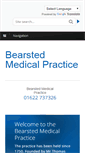 Mobile Screenshot of bearsted.gpsurgery.net