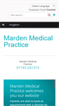Mobile Screenshot of mardenpractice.gpsurgery.net