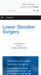 Mobile Screenshot of lowerstondon.gpsurgery.net